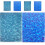6pcs Water Ripple Sticker Sheets for DIY Architectural Models, Artificial Stream Pattern Paper 1