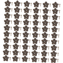 Lot de 60 clous à bulles en fer pour meubles, punaises de tapisserie, accessoires de décoration intérieure