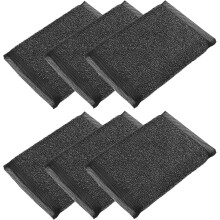 Lot de 6 éponges à récurer en fil d'acier inoxydable, ultra-résistantes, pour le nettoyage des casseroles de cuisine.