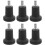 Lot de 6 roulettes de rechange fixes de 5 cm (2 pouces) pour chaise de bureau. 1