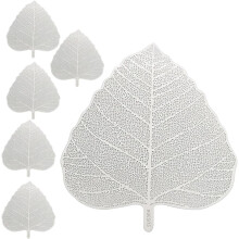 6er-Pack blattförmige Tee-Eier aus Edelstahl 304 – praktisches und handliches Sieb