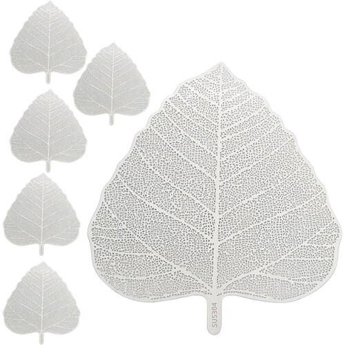 6pcs Leaf-Shaped Tea Infuser Stainless Steel 304 Practical Convenient Mesh Strainer