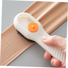 Lot de 2 brosses à chaussures à remplissage automatique pour le nettoyage du linge et des vêtements, idéales pour le nettoyage de la maison.