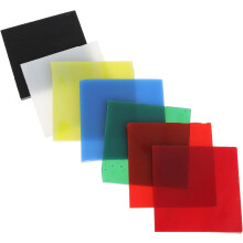 Lot de 7 feuilles de verre thermofusibles carrées pour micro-ondes, idéales pour la fabrication de bijoux.