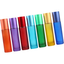 7 szt. matowych szklanych butelek na perfumy, butelki zwijane do podróży perfum, akcesoria do pakowania, losowy kolor