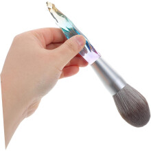 Crystal Makeup Brush Acrylic Foundation Brush for Blush Setting Makeup Tools Eyeshadow Application