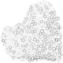 700pcs Resin Dewdrop Stickers for Nail Art and Scrapbooking, Self-Adhesive