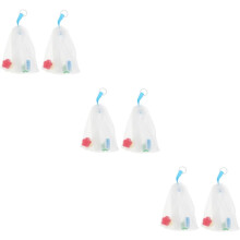 6 sacchetti esfolianti per sapone, sacchetti a rete schiumogeni, sacchetti a rete per sapone, sacchetti da bagno