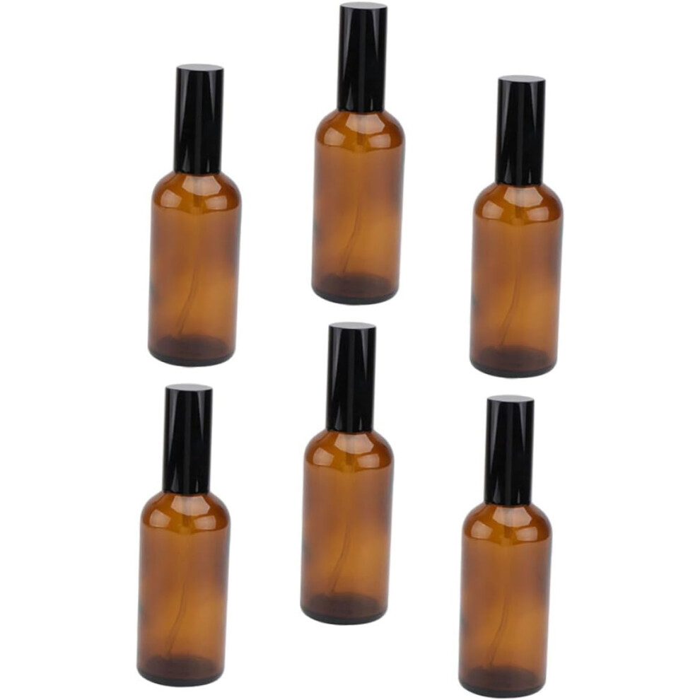 Hkhbjs 6Pcs Refillable Glass Essential Oil Spray Bottles Travel Misting Spray Bottles Empty Liquid For Toiletries