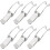 6pcs Cabinet Latch Hasp Nickel Plated Iron Locks Catch Spring Loaded Toggle Easy Installation Time-Saving Silver 1