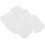 6 pezzi Porta sapone antiscivolo in PVC, pratici, eleganti e dal design semplice. 1