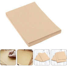 100 Blatt Vintage B5 Buchbinderpapier 18 x 25 cm Blanko-Schreibpapier