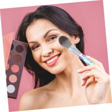 Pinceau de maquillage en cristal, pinceau acrylique pour fond de teint, application de fard à paupières, outils de maquillage pour fixer le blush