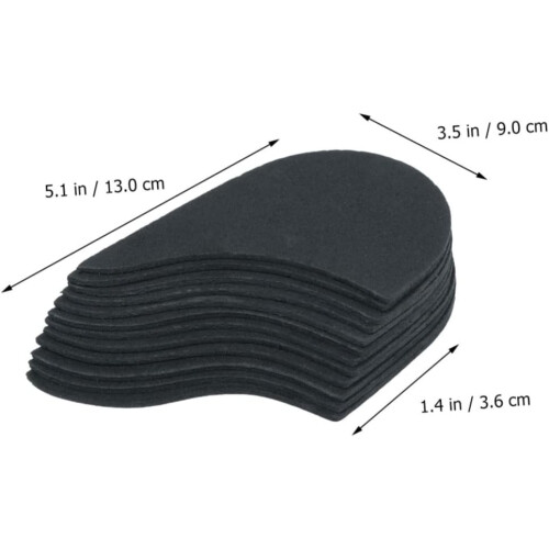 2 solette rialzanti per scarpe, autoadesive, per aumentare l'altezza. 2