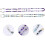 2pcs Simple Mask Lanyards Mask Beads Chains for Hanging and Glasses Necklace Multi-function 8