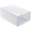 6pcs Shoes Case Shoe Container Box White Thicken Drawer Type Plastic Storage Space 1