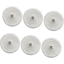 6 Rollen Fleischnetz, Baumwoll-Schinken-Wurstnetz, 3 Meter Baumwollfaden zum Binden von Schinken