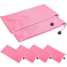 6pcs Pink Canvas Sanitary Pad Storage Bag Tampon Pouch Menstrual Pad Container Portable Period Pouch