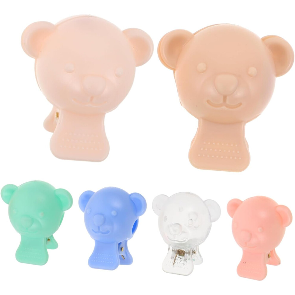 Hkhbjs 6Pcs Cartoon Toothbrush Head Covers Portable Travel Toothbrush Case
