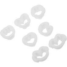 7 stampi in silicone per argilla polimerica, mini stampi per orecchini in resina, strumenti per la creazione di gioielli e ornamenti.