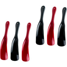 6er-Pack hängende Reiseschuhanzieher aus Kunststoff für Damen und Herren, ideal zum einfachen Anziehen der Schuhe im Haushalt