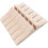 Support de séparation de pièce pliable en bois (6 pièces) 1