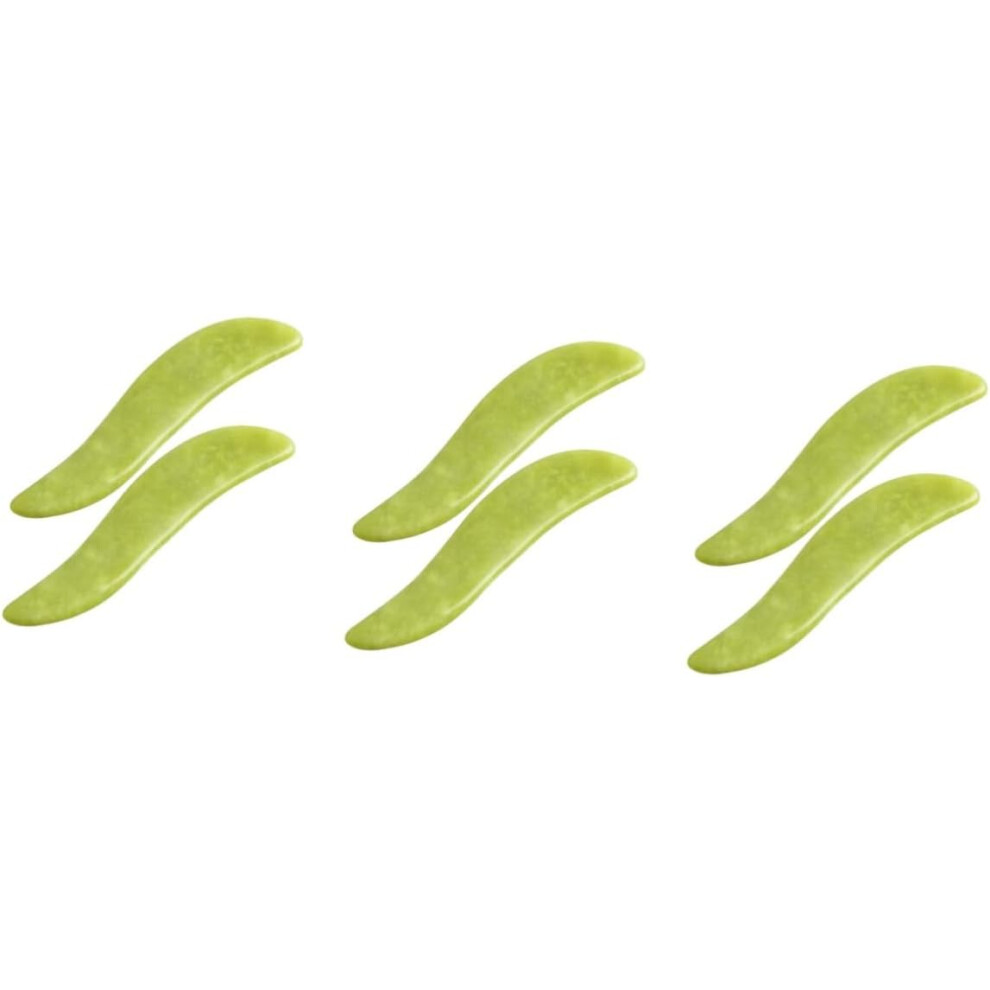 Hkhbjs Green 6Pcs Jade Scraping Board For Massage Body Massaging Scrapers Portable Massager Skin Care Tool