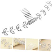 Anxos de cabeça de pente de strass de orelha ajustável de 2pcs para ajuste confortável para uso diário e estilo de cabelo