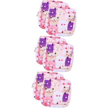 6pcs Portable Sanitary Napkin Bags for Travel Multifunctional Storage Bags Design