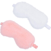 6er-Pack Plüsch-Augenmasken zum Schlafen, weiche Augenbinden für Frauen und Mädchen, ideal für Nickerchen und Pyjama-Partys
