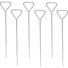 6pcs Stainless Steel Triangle Spreading Sticks Lab Petri Dish Spreaders Culture Laboratory Accessories