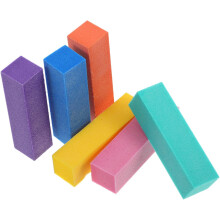 limas de uñas reutilizables con tiras abrasivas para limar uñas naturales. Accesorios para uñas postizas.