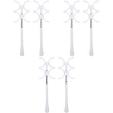 6-delige set optische flippertools voor brillen, inclusief vlinderflippers voor testdoeleinden. Handig optometrisch flipperinstrument voor brillen.