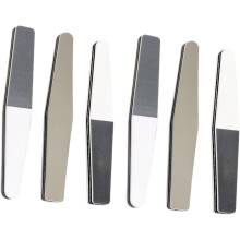 6-delige set polijststrips voor nagels, reparatievijlen voor nagelsalons, manicuregereedschap voor nagelkunst en huishoudelijk gebruik.