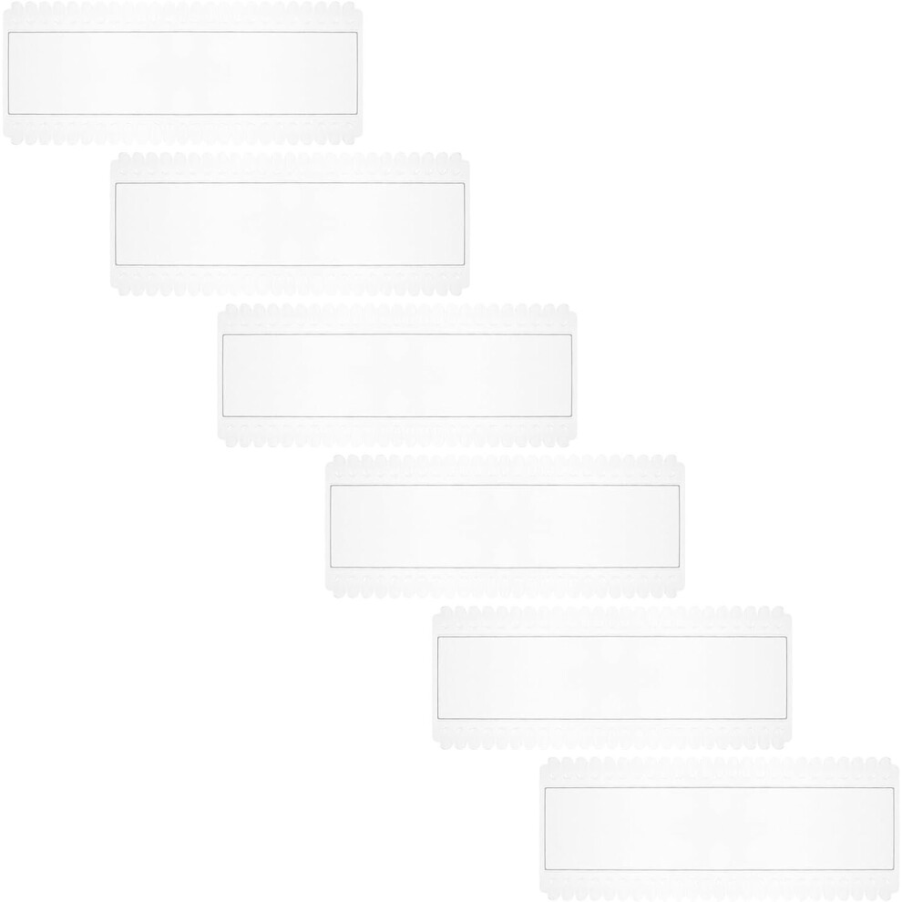 Hkhbjs 6Pcs Nail Chart Display Board Nail Polish Sample Board Tip Display Tray For Salon Diy Practice Art