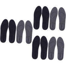 6 pares de plantillas deportivas sueltas para zapatillas de correr, para hombre y mujer, con amortiguación absorbente del sudor.