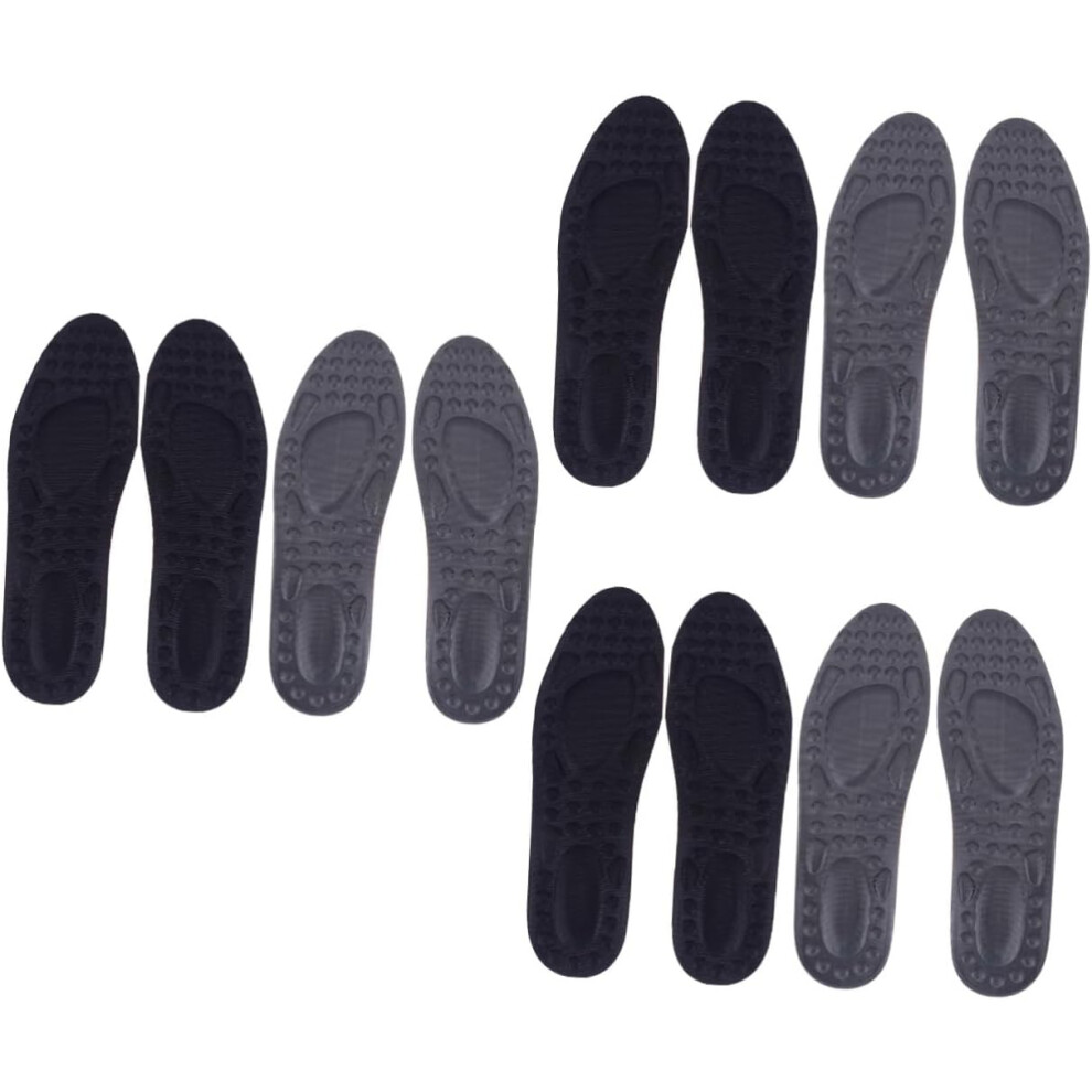 Hkhbjs 6Pairs Sports Insole Loose Shoepad For Running Shoes Women Men Sweat Absorbing Feet Cushion Pads