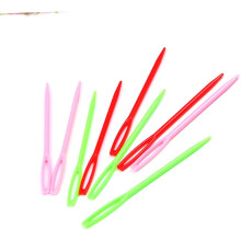 250 agujas de tejer de plástico de 7 cm para suéteres, ideales para tejer.