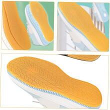 2pcs anti-deslizamento sapato protetores solas flexíveis almofadas solas para tênis couro e sapatos casuais