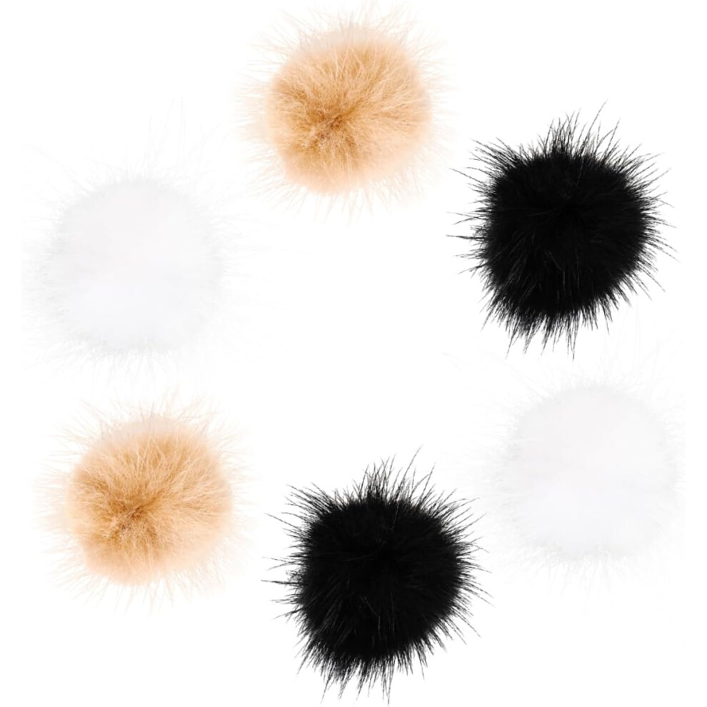 Hkhbjs 6Pcs Magnetic Plush Nail Decor Stylish Manicure Accessories