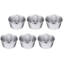 6-teiliges Backformen-Set, Kuchenformen aus Kohlenstoffstahl, formstabil und leicht zu entformen