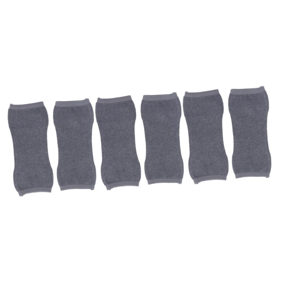 Hkhbjs 6Pcs Short Knee Support Cashmere Elastic Weave Kneecap Sleeve For Sports Warm Kneepad Knee Protector