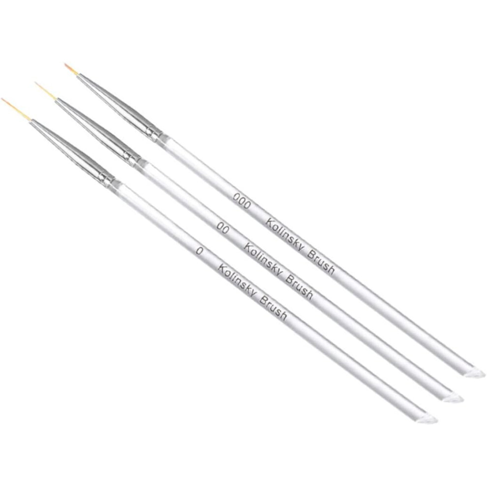 Hkhbjs 6Pcs Nail Art Brush Pen Double Head Nail Art Pen Brush For Women Easy To Use And Carry