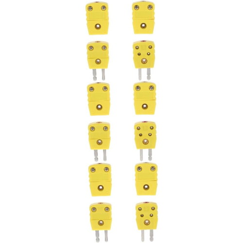 12 st. termoelementadapter hane hona kontakt