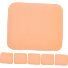 Lot de 6 applicateurs de poudre de maquillage en éponge double usage, doux et souples, sans poudre