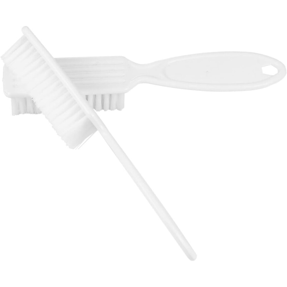 Hkhbjs White 6Pcs Cleaning Brush Nail Art Nail Dust Manicure Supplies For Home Salon