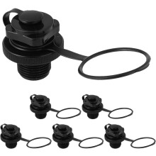 6 stk. oppblåsbare båtluftventilhetter 2,2 cm spiralskrue kajakkluftventil erstatning Boston-adapter