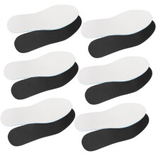 6 paia di solette da corsa per uomo e donna, traspiranti, in memory foam, con supporto per l'arco plantare e cuscinetti sostituibili.