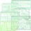 Geometric Stencils Plastic Circle Template Architect Scale Ruler Drafting Tools 1
