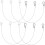 Tether Cable Ropes and Safety Features for 6pcs Stainless Steel 1